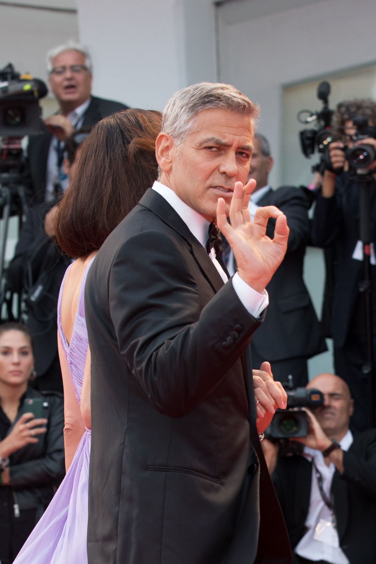 Amal Clooney and George Clooney - "Suburbicon" Premiere in Venice