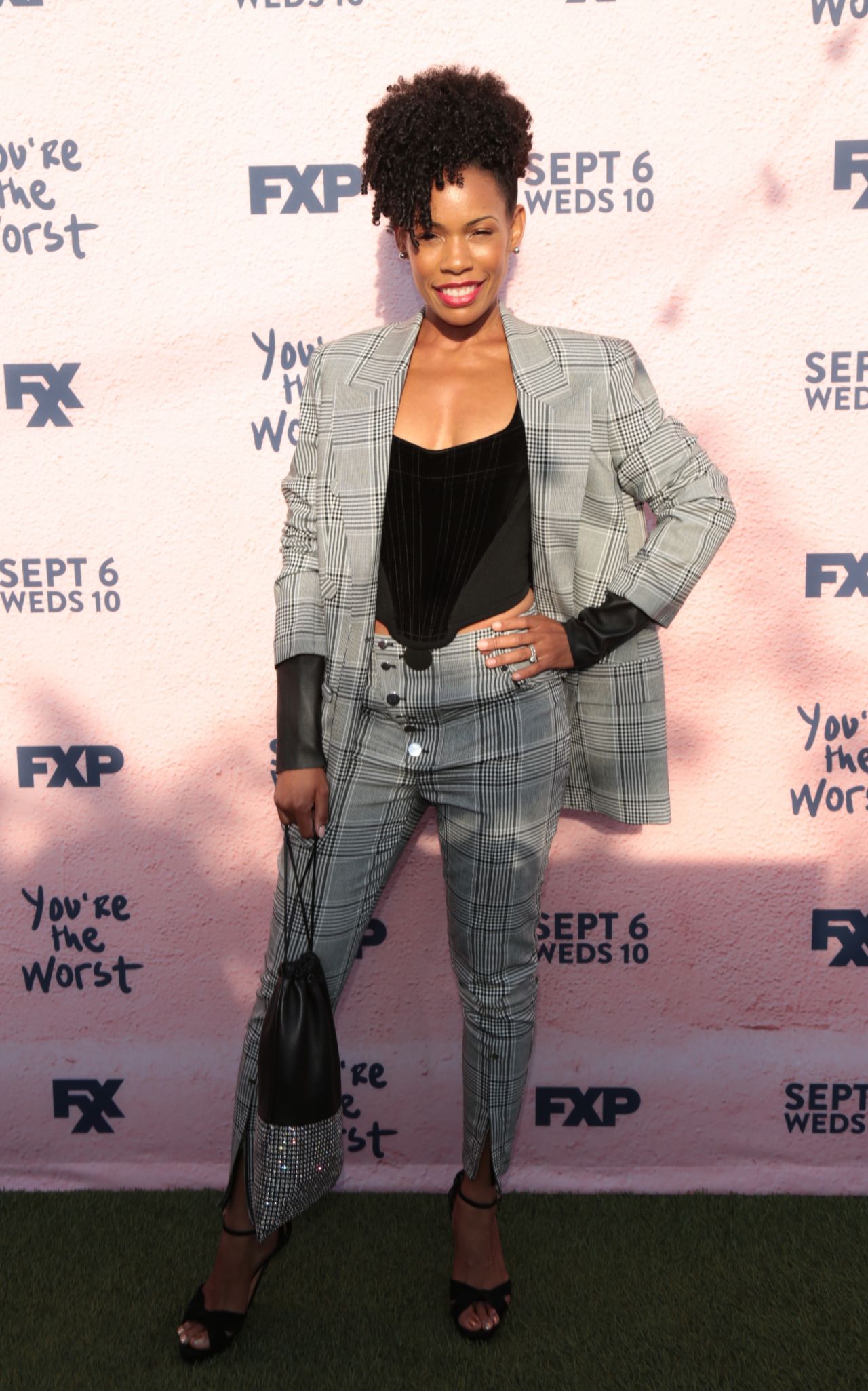 Angela Lewis - "You're the Worst" TV Show Premiere in Los Angeles 08/29