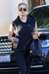 Ashley Benson - Goes to the Hair Salon in West Hollywood 09/29/2017