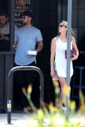 Ashley Greene With Paul Khoury at a Local Restaurant in Studio City 09/04/2017