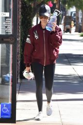 Ashley Tisdale - Hits the Gym in Los Angeles 09/27/2017