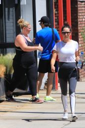 Ashley Tisdale in Workout Gear - Los Angeles 09/05/2017