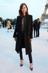 Aymeline Valade – Saint Laurent Fashion Show in Paris 09/26/2017