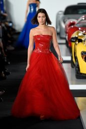 Bella Hadid Walks Ralph Lauren Fashion Show in NYC 09/12/2017