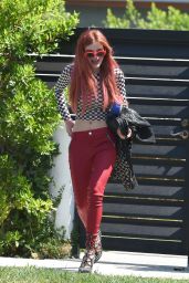 Bella Thorne - Heads Out for the Day With Friends in LA 09/06/2017