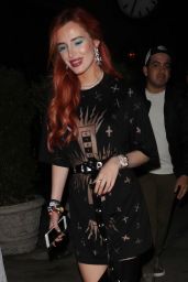 Bella Thorne - Leaves the Bowery Hotel in NYC 09/07/2017