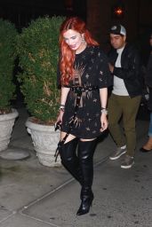 Bella Thorne - Leaves the Bowery Hotel in NYC 09/07/2017