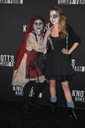 Britt Robertson – Knott’s Scary Farm Celebrity Night in Buena Park CA 09/29/2017