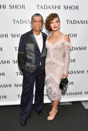 Camren Bicondova at Tadashi Shoji Fashion Show – NYFW in NYC 09/07/2017