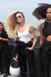 Candice Swanepoel – Kia Race the Runway Charity Event at NYFW 09/12/2017