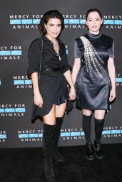 Carolina Levi & Rose McGowan – Mercy For Animals Annual Hidden Heroes Gala in Los Angeles 09/23/2017