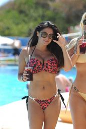 Casey Batchelor and Frankie Essex Bikini Pics - Holiday in Spain 09/12/2017
