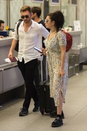 Charli XCX at the Airport Tegel in Berlin 08/30/2017