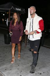 Christina Milian Night Out Style - Los Angeles 09/24/2017