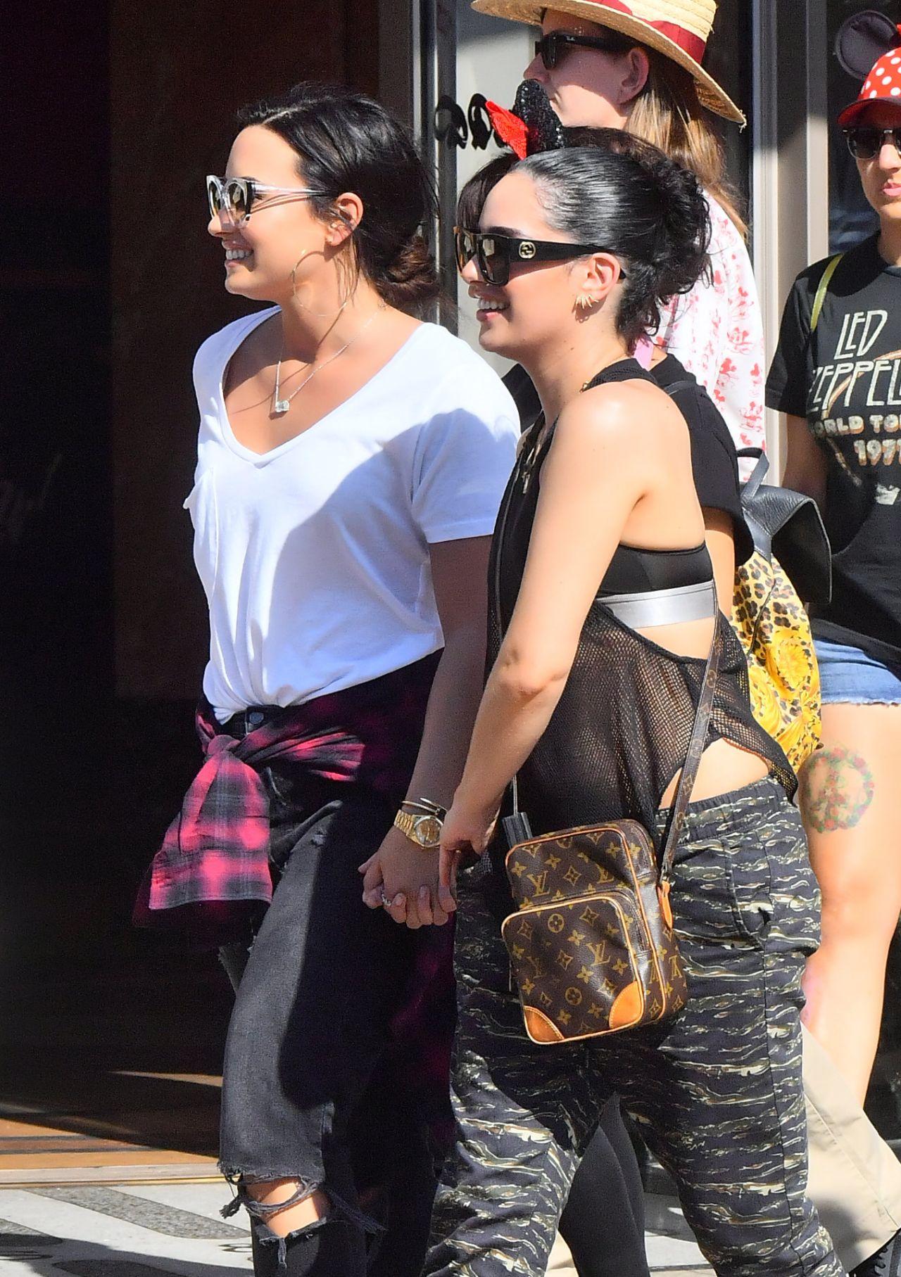 Demi Lovato at Disneyland in Anaheim, CA 09/10/2017 • CelebMafia