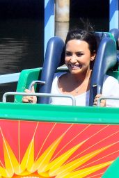 Demi Lovato at Disneyland in Anaheim, CA 09/10/2017