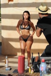 Demi Rose in Bikini - Photoshoot in Ibiza 09/19/2017