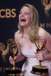 Elisabeth Moss – Emmy Awards in Los Angeles 09/17/2017