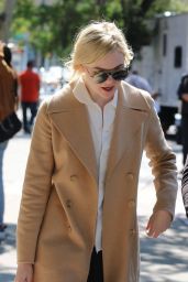 Elle Fanning - On the Set of Woody Allen Movie in NYC 09/11/2017