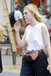 Elle Fanning - Out in NYC 09/21/2017