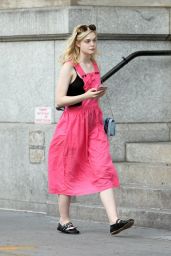 Elle Fanning - Out in Soho NYC 09/04/2017