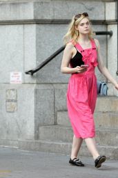 Elle Fanning - Out in Soho NYC 09/04/2017