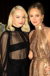 Emma Stone and Jennifer Lawrence – “Mother!” Premiere Afterparty in NYC 09/13/2017