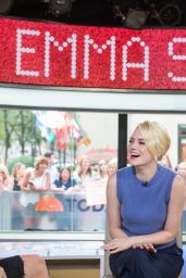 Emma Stone Appeared on Today - Season 66 in NYC 09/21/2017