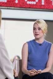 Emma Stone Appeared on Today - Season 66 in NYC 09/21/2017