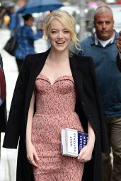Emma Stone - Arriving at The Late Show with Stephen Colbert in New York City 09/19/2017
