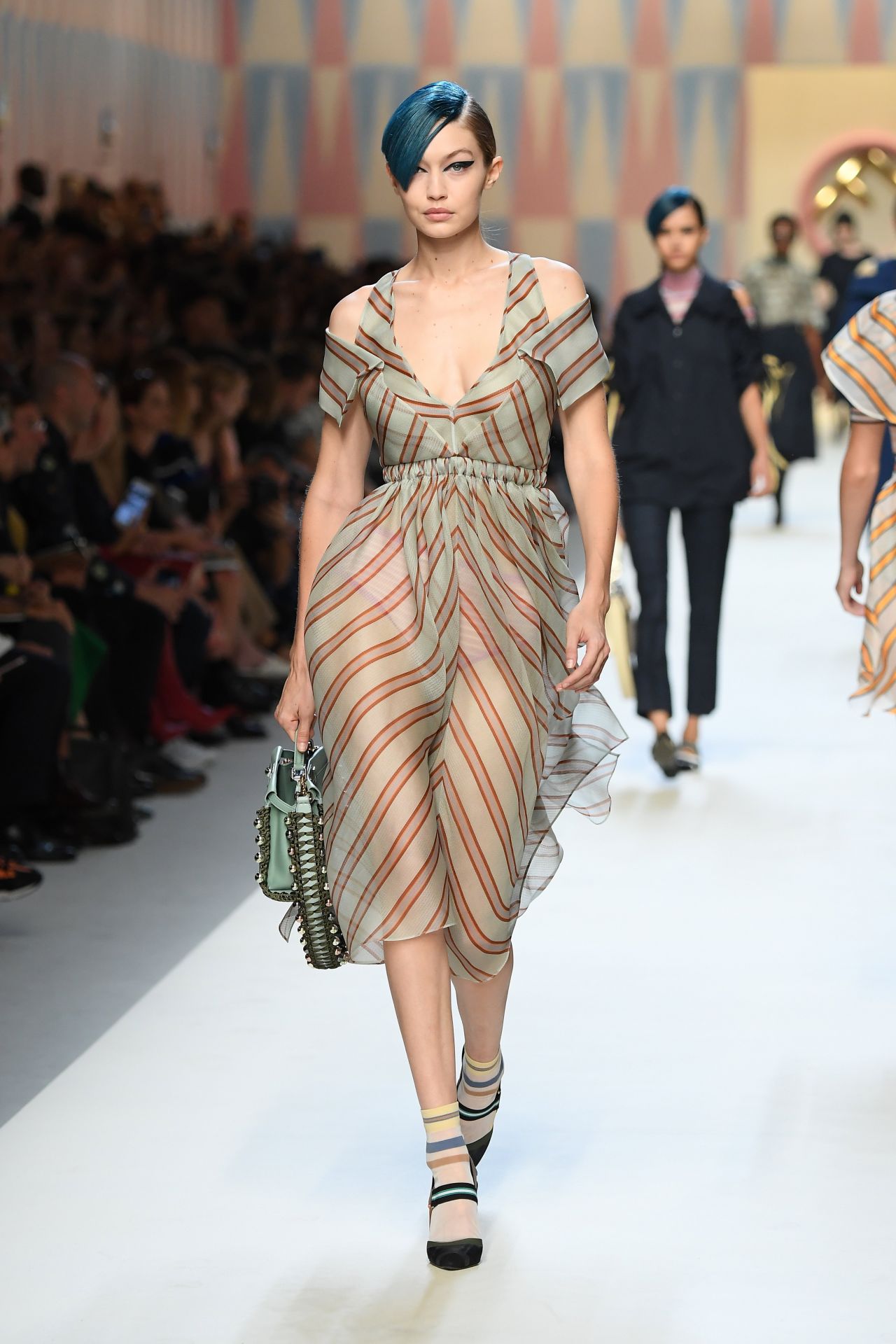 12 Runway Fashion Show Background