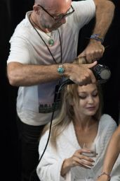 Gigi Hadid - Tom Ford Show, Backstage, Spring Summer 2018, NYFW 09/06/2017