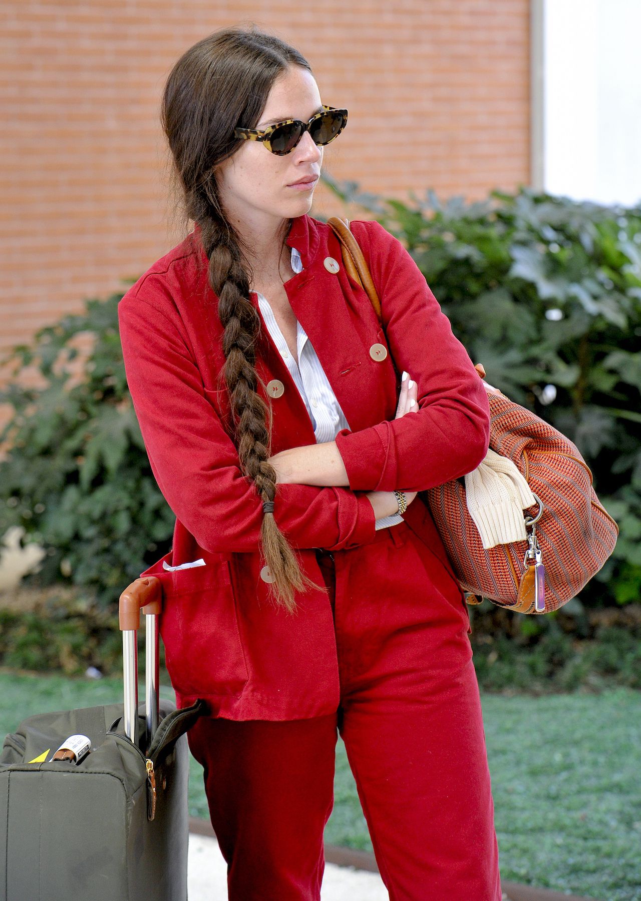 Hailey Gates - Marco Polo Airport in Venice, Italy 08/30/2017 • CelebMafia