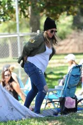 Haylie Duff at the Park in Los Angeles 09/23/2017