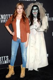 Ivana Baquero – Knott’s Scary Farm Celebrity Night in Buena Park 09/29/2017