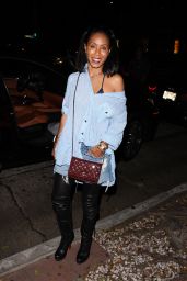 Jada Pinkett Smith - Leaves Madeo Restaurant in West Hollywood 09/20/2017
