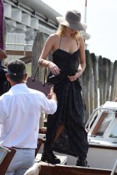 Jennifer Lawrence - Marco Polo Airport in Venice 09/02/2017