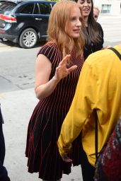Jessica Chastain - Arrives at a Press Conference at TIFF in Toronto 09/08/2017