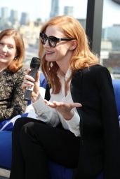 Jessica Chastain - Grey Goose Cocktails & Conversation With Cast of "Woman Walks Ahead"in Toronto 09/10/2017