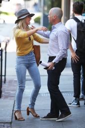 Julianne Hough at Alfreds in West Hollywood 09/25/2017