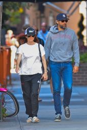 Julianne Moore With Bart Freundlich - Out in New York City 09/08/2017