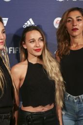 Juliette Saumagne, Lucie Lebrun & Elisa Paris – “FIFA 2018” Game Launch Party in Paris 09/25/2017