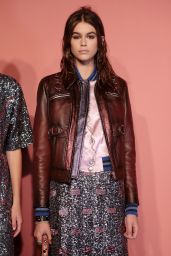 Kaia Gerber - Backstage at Coach SS18 Fashion Show in NYC 09/12/2017