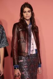 Kaia Gerber - Backstage at Coach SS18 Fashion Show in NYC 09/12/2017