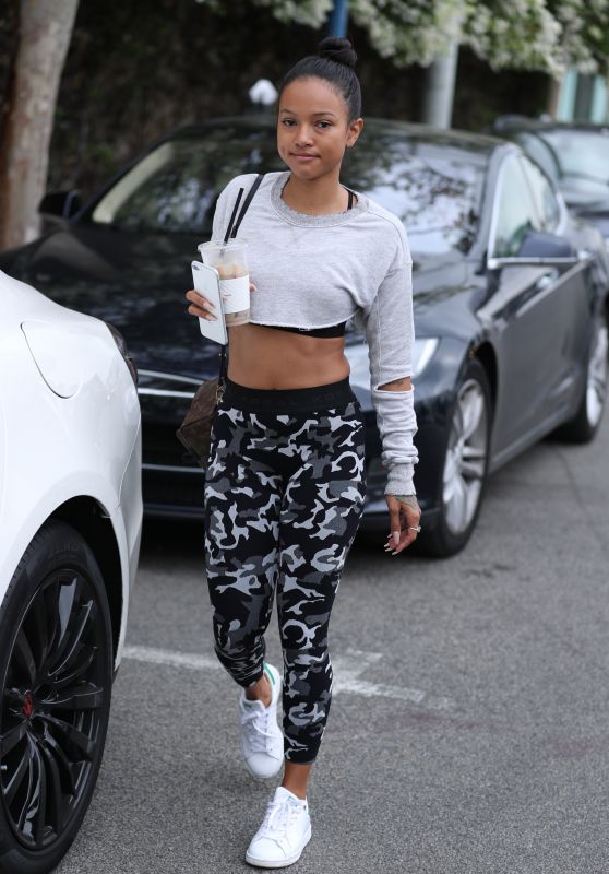 Karrueche Tran - Out in West Hollywood 09/19/2017