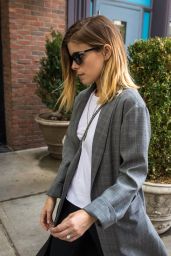 Kate Mara Style - Out for a Stroll in Soho in NYC 09/07/2017