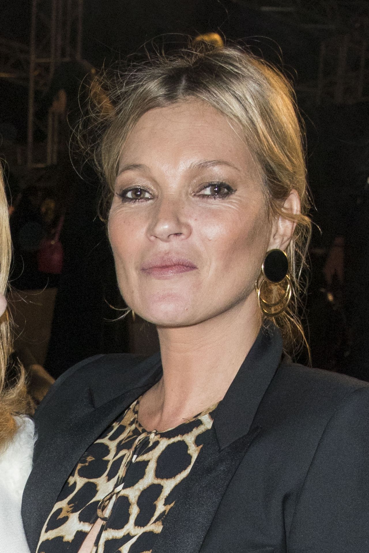 Kate Moss – Saint Laurent Fashion Show in Paris 09/26/2017 • CelebMafia