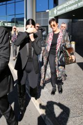 Kendall Jenner - Arrives at Malpensa Airport in Milan 09/20/2017