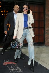 Kendall Jenner Style - Steps out of Bowery Hotel in NYC 09/06/2017
