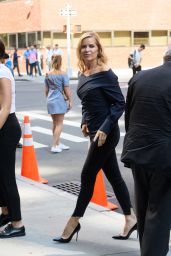 Kim Dickens Style - Out in NYC 09/05/2017